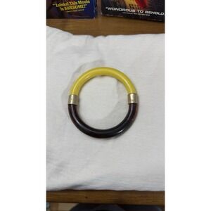 Marc‎ Jacobs yellow and brown bangle bracelet jewellery
